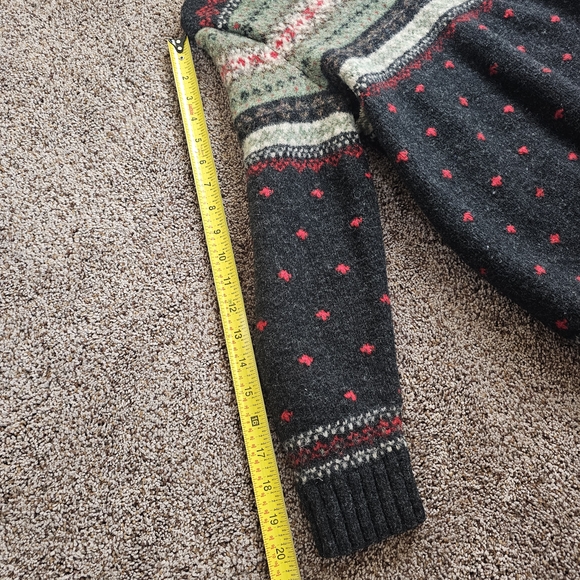 Lauren Ralph Lauren Hand Knit Wool Blend Sweater Size L READ - Picture 7 of 7